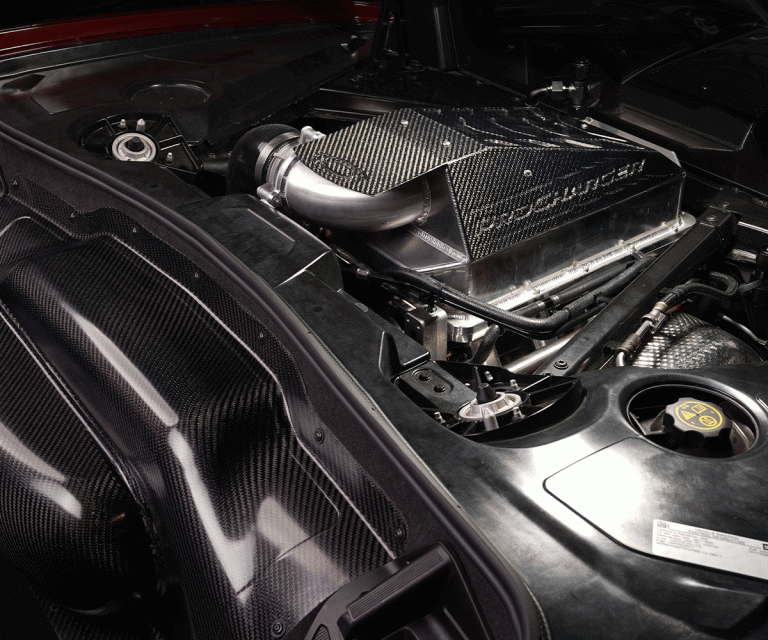 C8 Corvette standard profile ProCharger system
